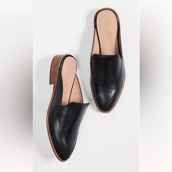 Madewell Black Leather Frances Mule - Picture 6 of 11
